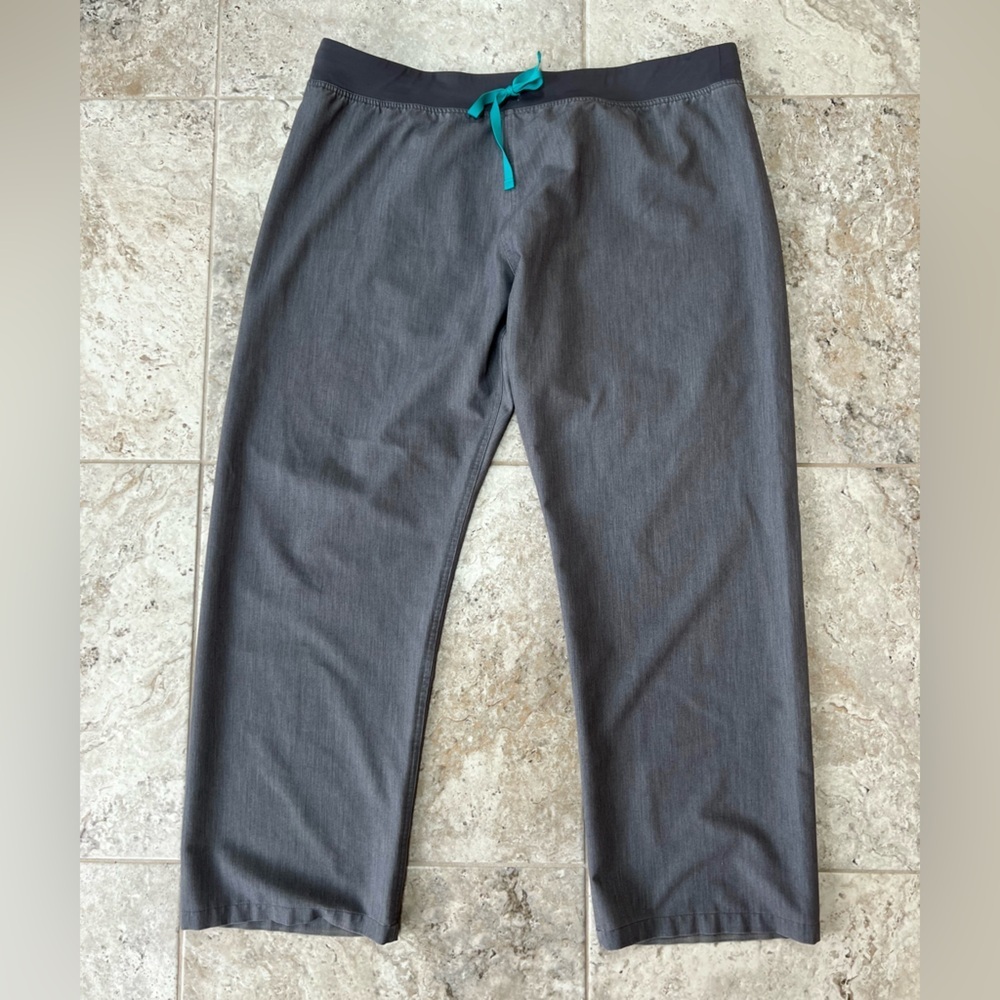 FIGS Livingston Basic Straight Leg Scrub Pants, Graphite Grey (PO #1535*), XXL